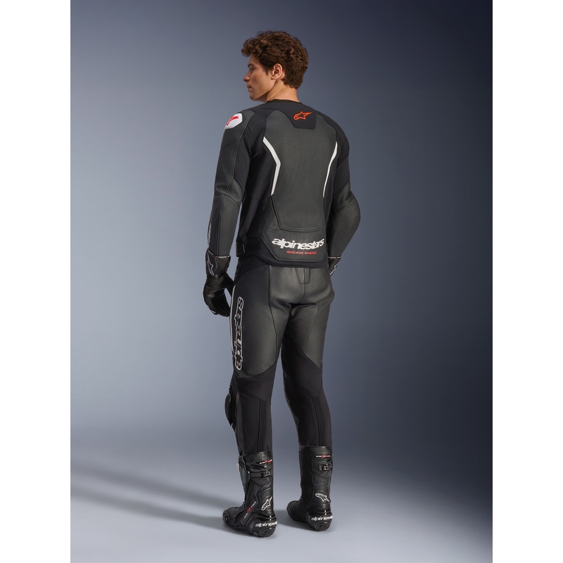 Alpinestars GP Force V2 Airflow odinė motociklo striukė, juoda-balta