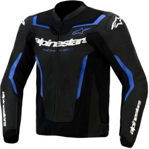 Alpinestars GP Force V2 Airflow odinė motociklo striukė, juoda-metalinė mėlyna