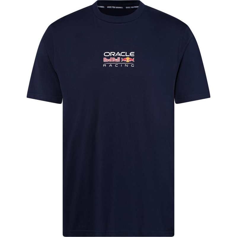 „Oracle Red Bull Racing“ marškinėliai su lenktynių leidimu, tamsiai mėlyni