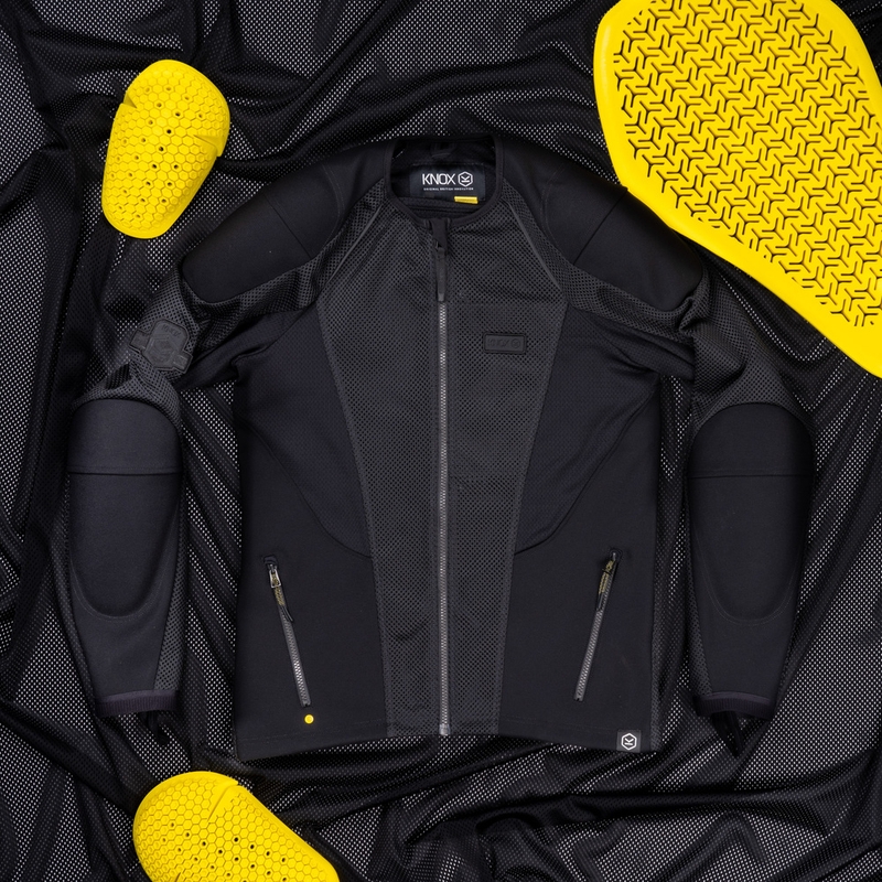 KNOX Urbane PRO Mk3 motociklo striukė, juoda
