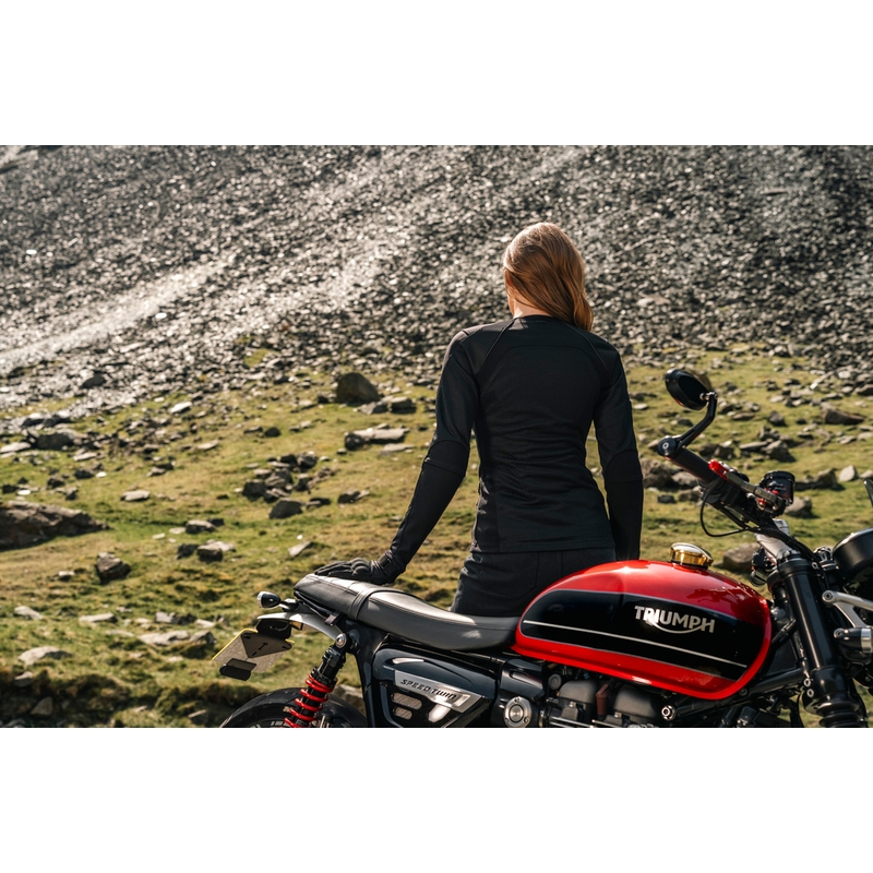 Knox Urbane PRO Mk3 moteriška motociklo striukė, juoda