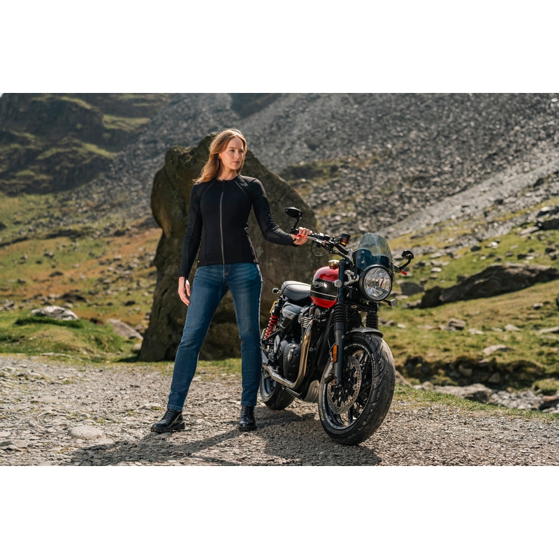Knox Urbane PRO Mk3 moteriška motociklo striukė, juoda