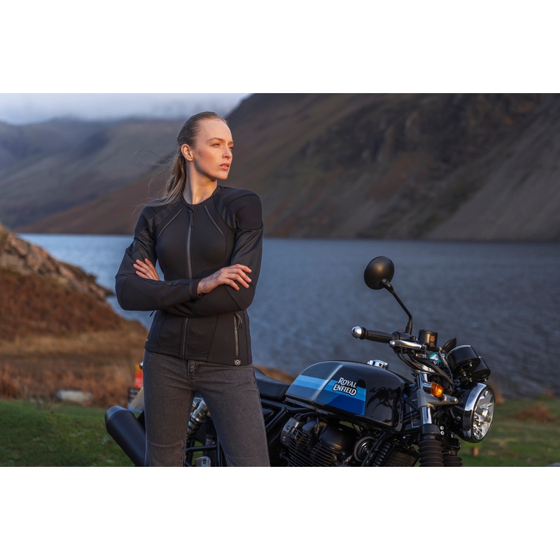 Knox Urbane PRO Mk3 moteriška motociklo striukė, juoda