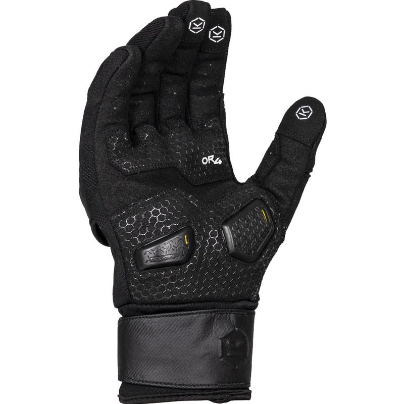 Knox Orsa Textile OR4 motociklo pirštinės juodos