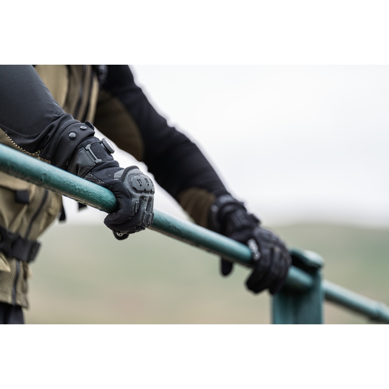 Knox Orsa Textile OR4 motociklo pirštinės juodos