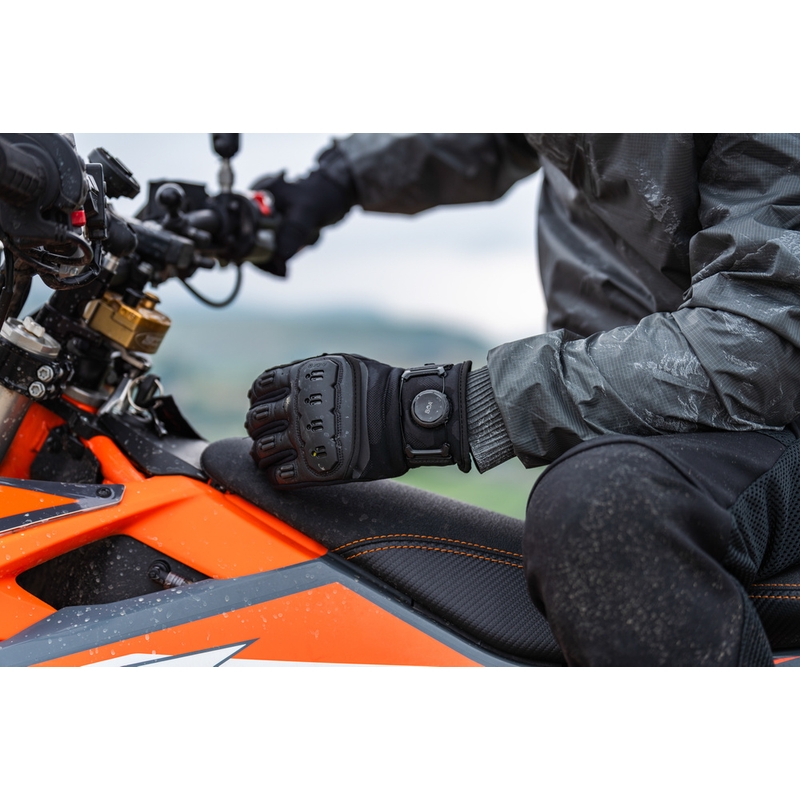 Knox Orsa Textile OR4 motociklo pirštinės juodos