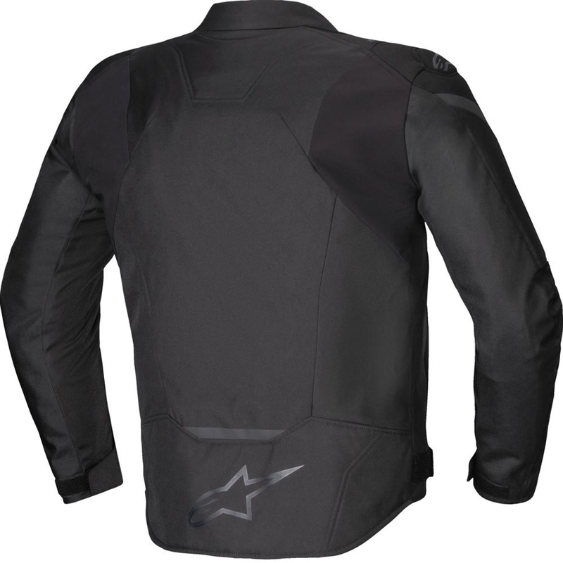 Alpinestars T-JAWS V4 vandeniui atspari motociklo striukė, juoda-juoda