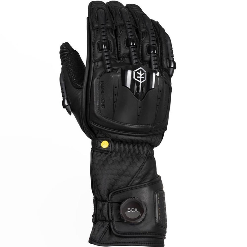 Knox Handroid All Black Mk5 motociklo pirštinės juodos