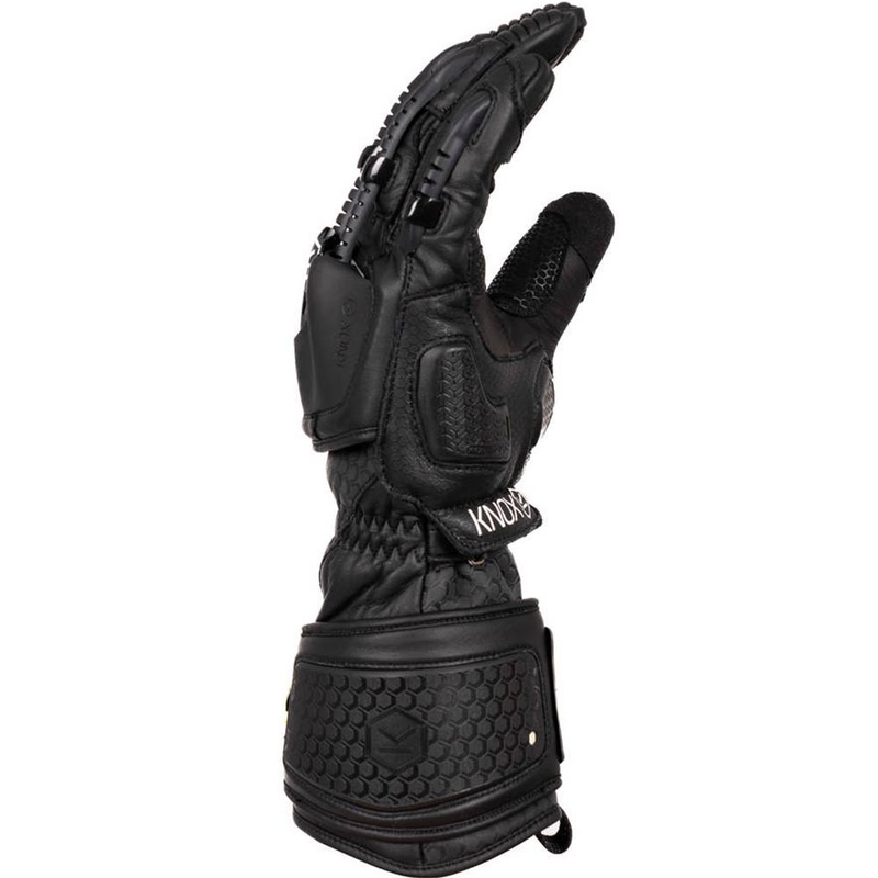 Knox Handroid All Black Mk5 motociklo pirštinės juodos