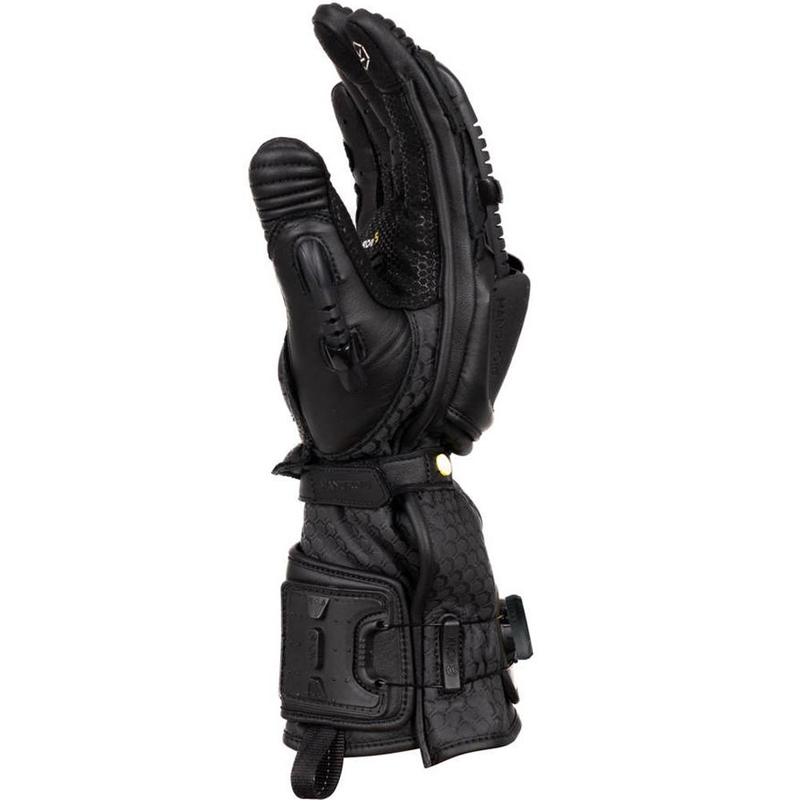 Knox Handroid All Black Mk5 motociklo pirštinės juodos