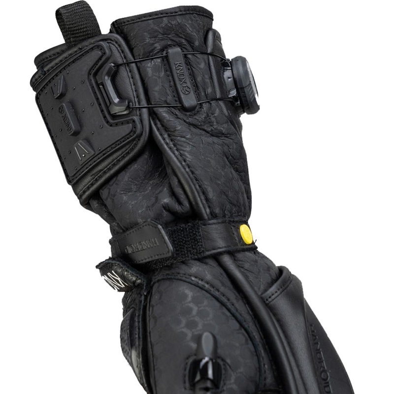 Knox Handroid All Black Mk5 motociklo pirštinės juodos
