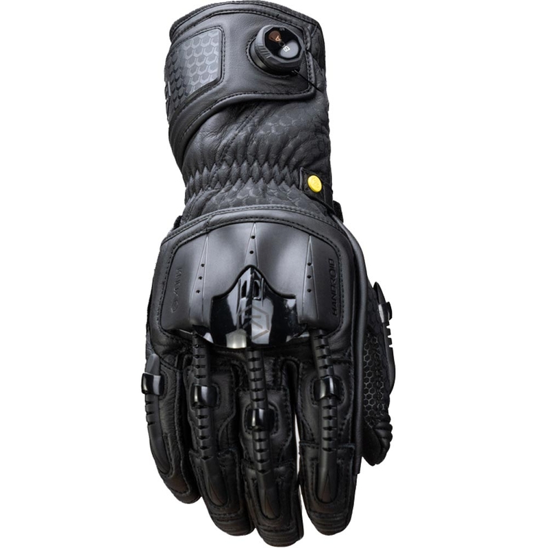 Knox Handroid All Black Mk5 motociklo pirštinės juodos