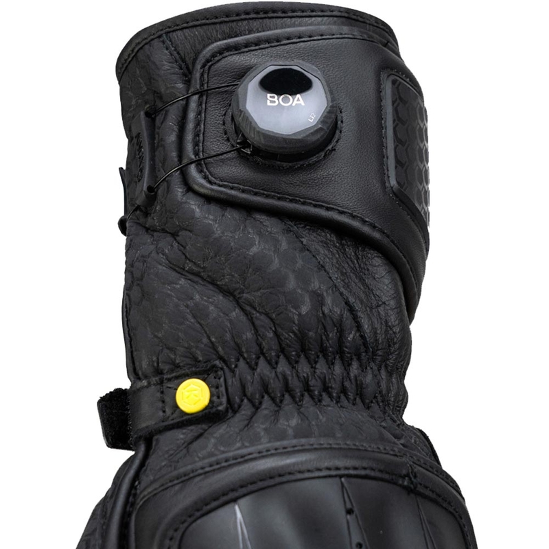 Knox Handroid All Black Mk5 motociklo pirštinės juodos