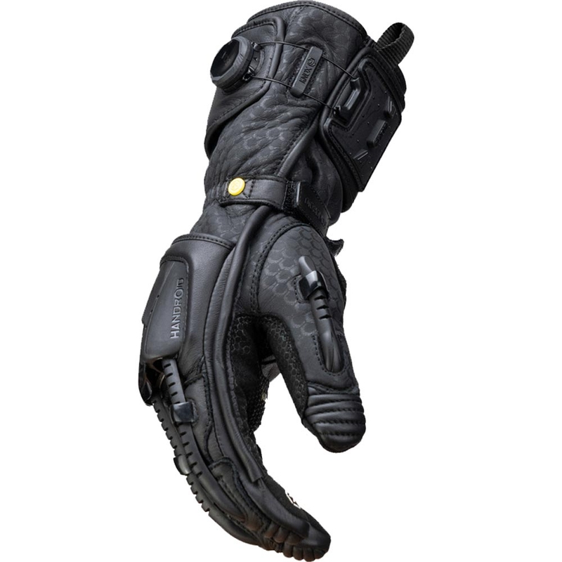 Knox Handroid All Black Mk5 motociklo pirštinės juodos