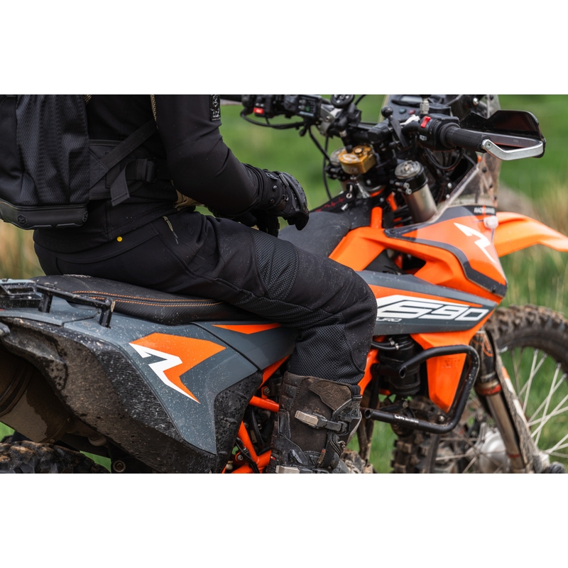 Knox Urbane Pro Trousers MK2 juodos motociklo kelnės