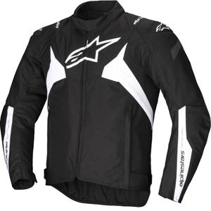 Alpinestars T-JAWS V4 vandeniui atspari motociklo striukė, juoda-balta