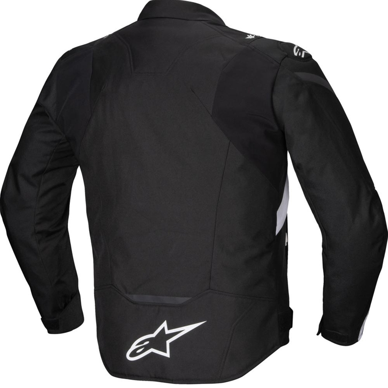 Alpinestars T-JAWS V4 vandeniui atspari motociklo striukė, juoda-balta