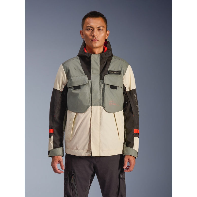Alpinestars Mospher vandeniui atspari motociklo striukė pilka-juoda