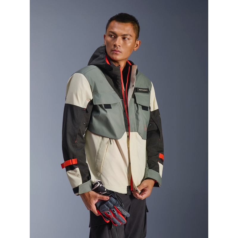 Alpinestars Mospher vandeniui atspari motociklo striukė pilka-juoda
