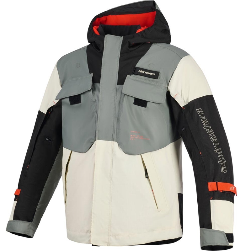 Alpinestars Mospher vandeniui atspari motociklo striukė pilka-juoda