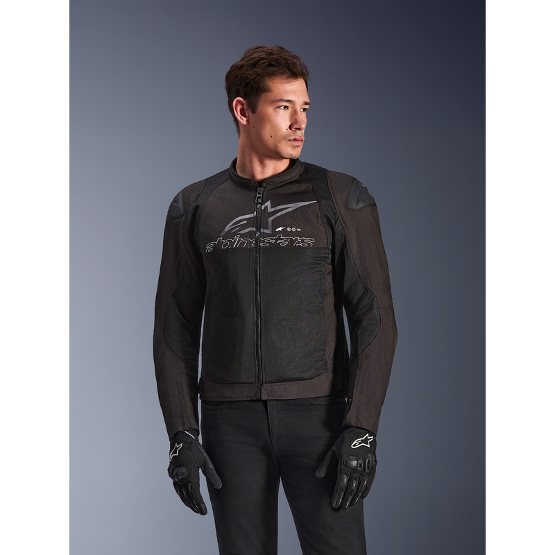 Alpinestars SMX Air motociklo striukė, juoda-antracito spalvos