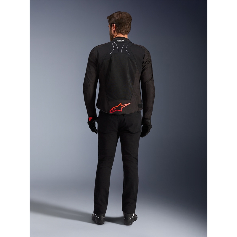 Alpinestars SMX Air motociklo striukė juoda-raudona-balta
