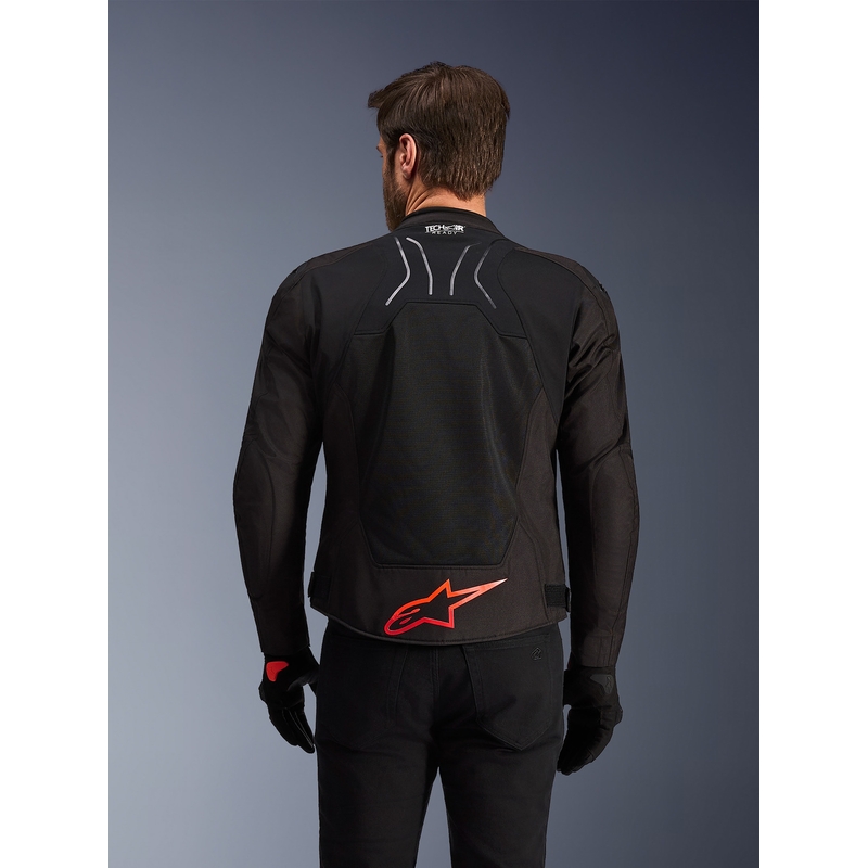 Alpinestars SMX Air motociklo striukė juoda-raudona-balta