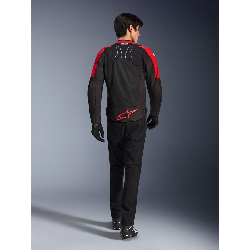 Alpinestars SMX Air motociklo striukė raudona-juoda