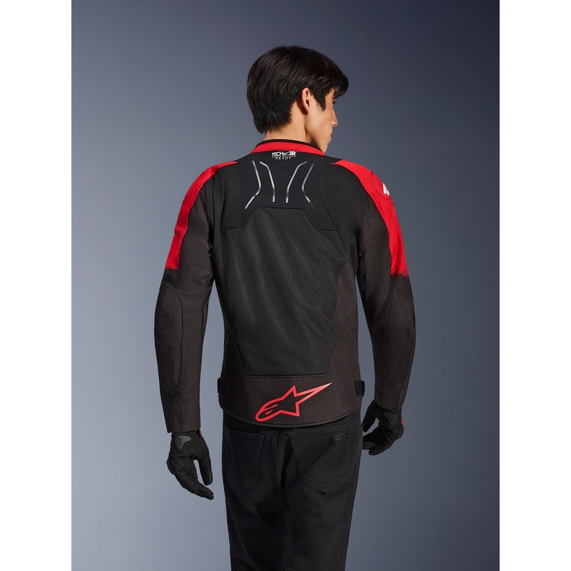 Alpinestars SMX Air motociklo striukė raudona-juoda