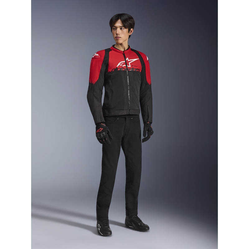 Alpinestars SMX Air motociklo striukė raudona-juoda