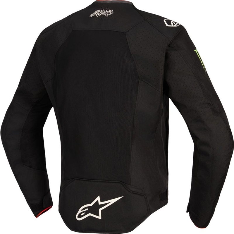 „Alpinestars T-SPS Air V2 Monster FQ20“ motociklo striukė, juodos-baltos spalvos, kolekcija