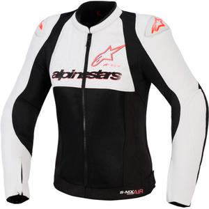 Alpinestars Stella SMX Air moteriška motociklo striukė, šviesiai pilka-juoda-rožinė