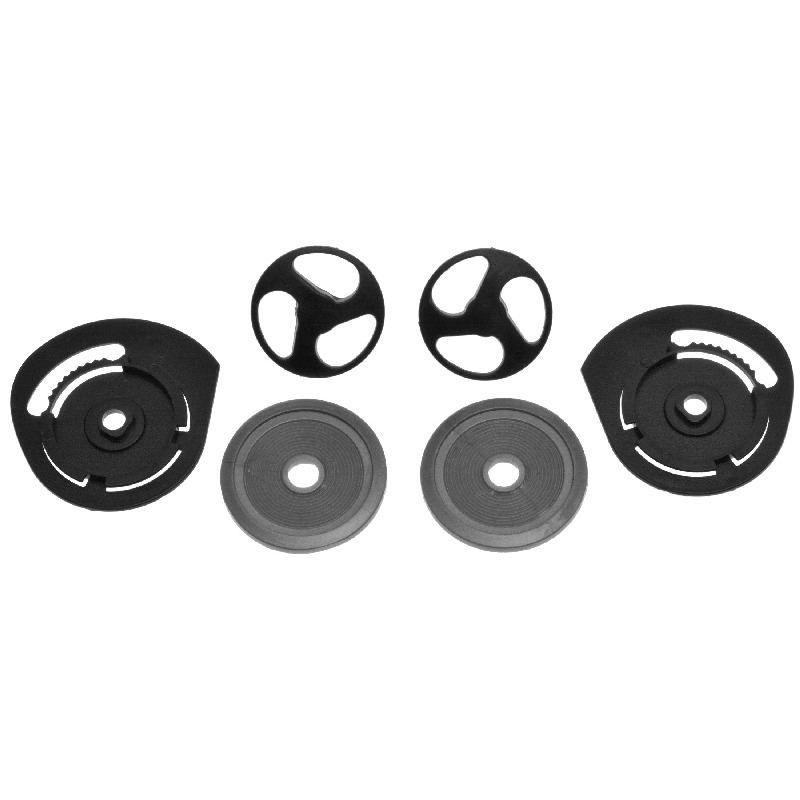 Plexiglaso dangteliai Cassida Magnum/Reflex šalmams, įskaitant vidinį skydelio mechanizmą