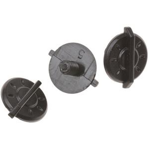 „Cassida Cross Cup 2“ šalmų skydelio varžtų rinkinys, juodas