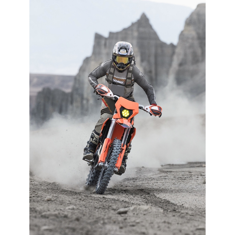 „Alpinestars Maxdura Dual“ oranžiniai-tamsiai mėlyni motokroso marškinėliai