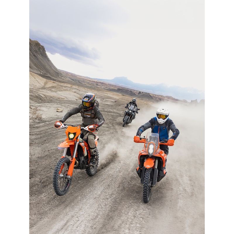 Alpinestars Maxdura Dual motokroso marškinėliai tamsiai pilki-mėlynai-oranžiniai