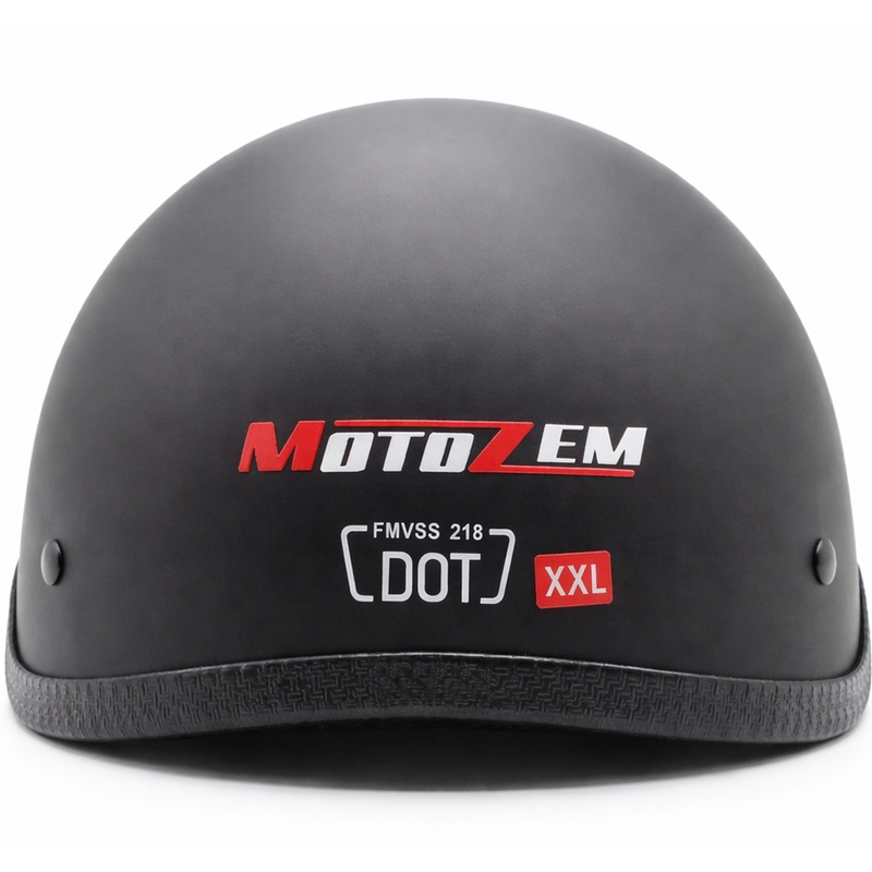 Atviras šalmas MotoZem juodas