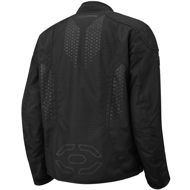 4SQUARE Sportster Dart motociklo striukė, juoda