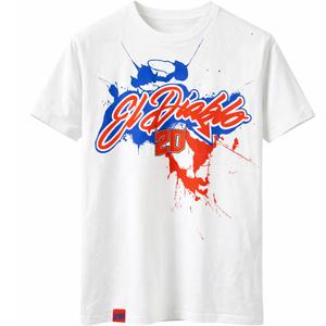 Marškinėliai Ducati Fabio Quartararo 20 spalvoti su raštu, balti