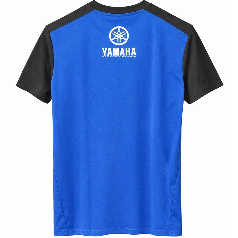 Marškinėliai Yamaha White Tape mėlyni