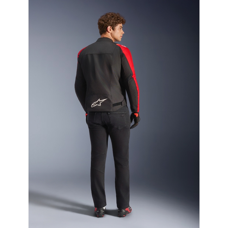Alpinestars T-SPS 2 vandeniui atspari motociklo striukė, raudona-juoda-balta