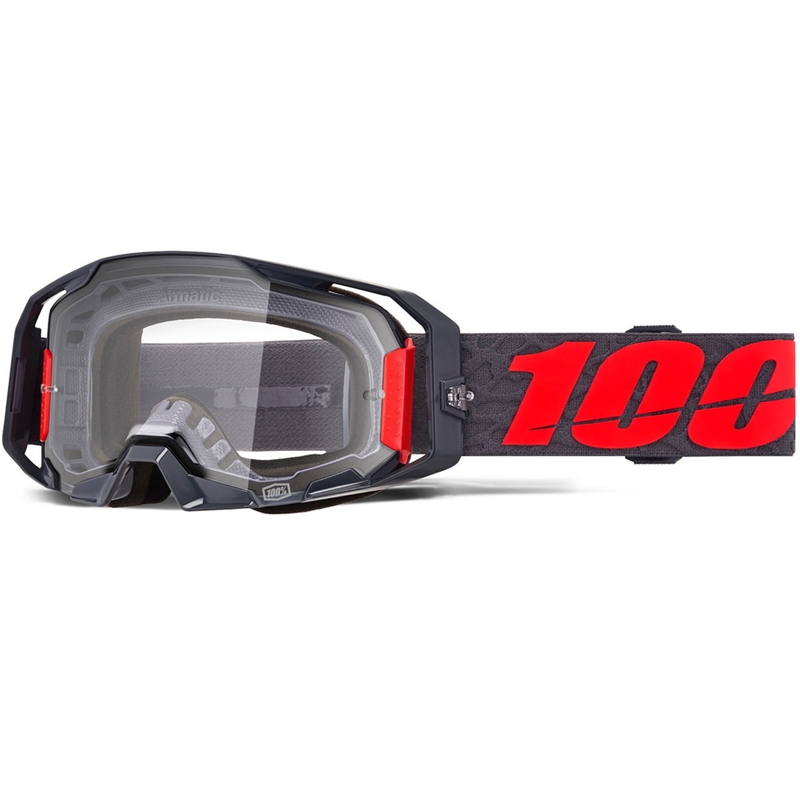 100 % ARmatic Toro motokroso akiniai su skaidriu organiniu stiklu