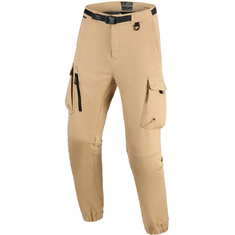 Alpinestars Flex-AST Cargo motociklo kelnės šviesiai smėlio spalvos