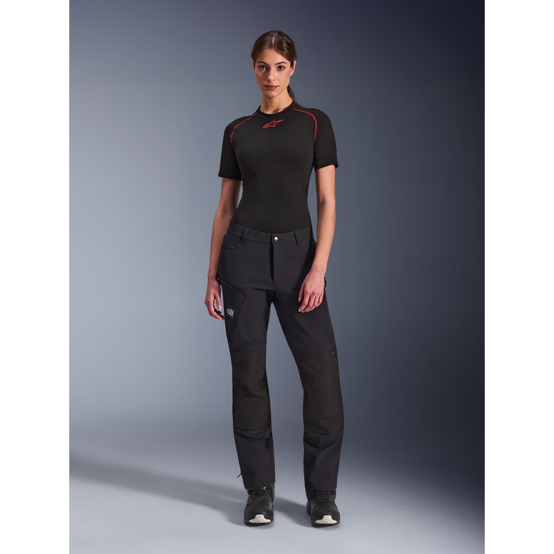 Alpinestars Stella Explore AST moteriškos motociklo kelnės, juodos