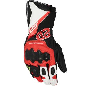 „Alpinestars SP-3 FQ20“ motociklo pirštinių kolekcija, juodos-fluorescencinės, raudonos-baltos