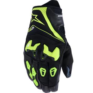 Alpinestars SP-R PRO motociklo pirštinės juodos-fluorescencinės geltonos