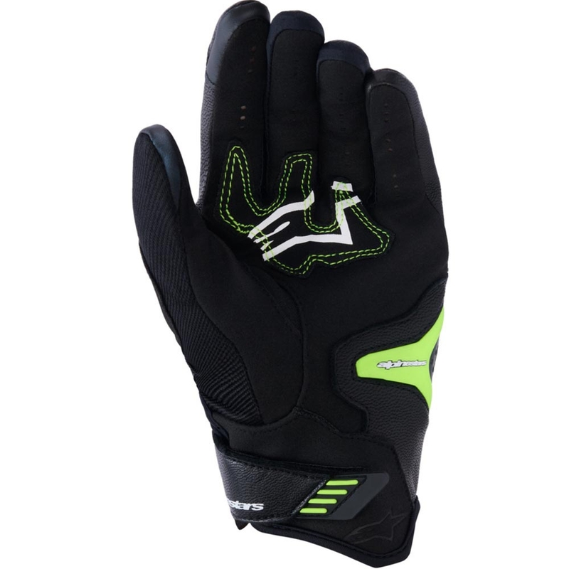 Alpinestars SP-R PRO motociklo pirštinės juodos-fluorescencinės geltonos