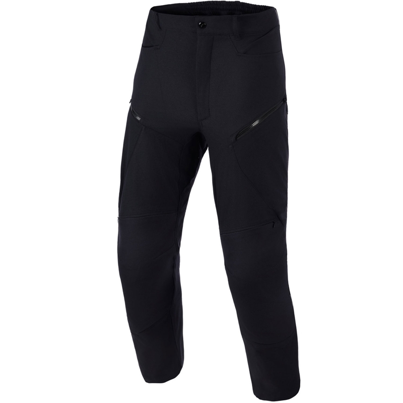 Alpinestars Explore AST trumpintos motociklo kelnės juodos
