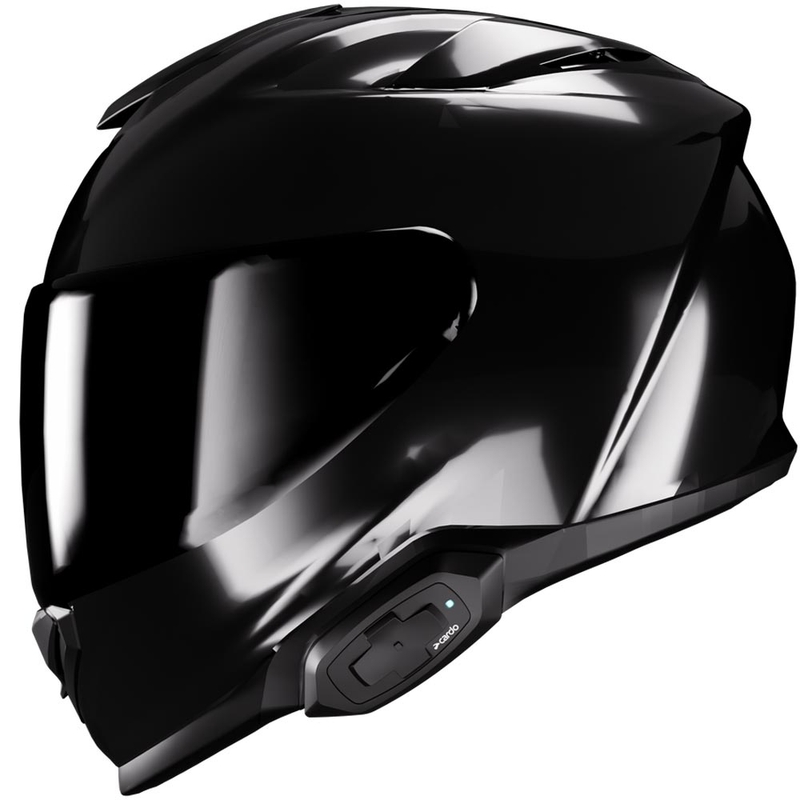 Cardo HJC Packtalk motociklo domofonas, juodas