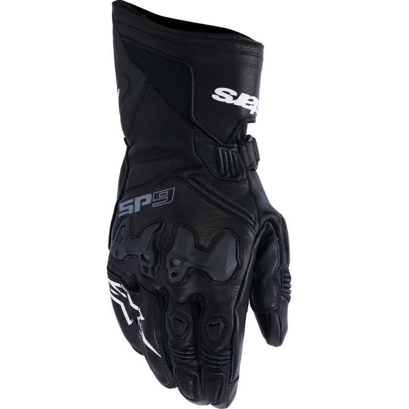 Alpinestars SP-9 motociklo pirštinės juodos-baltos